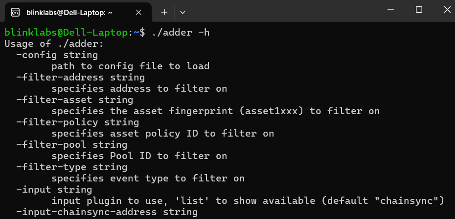 adder-linux-h-sample