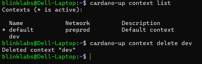 cardano-up-context-delete