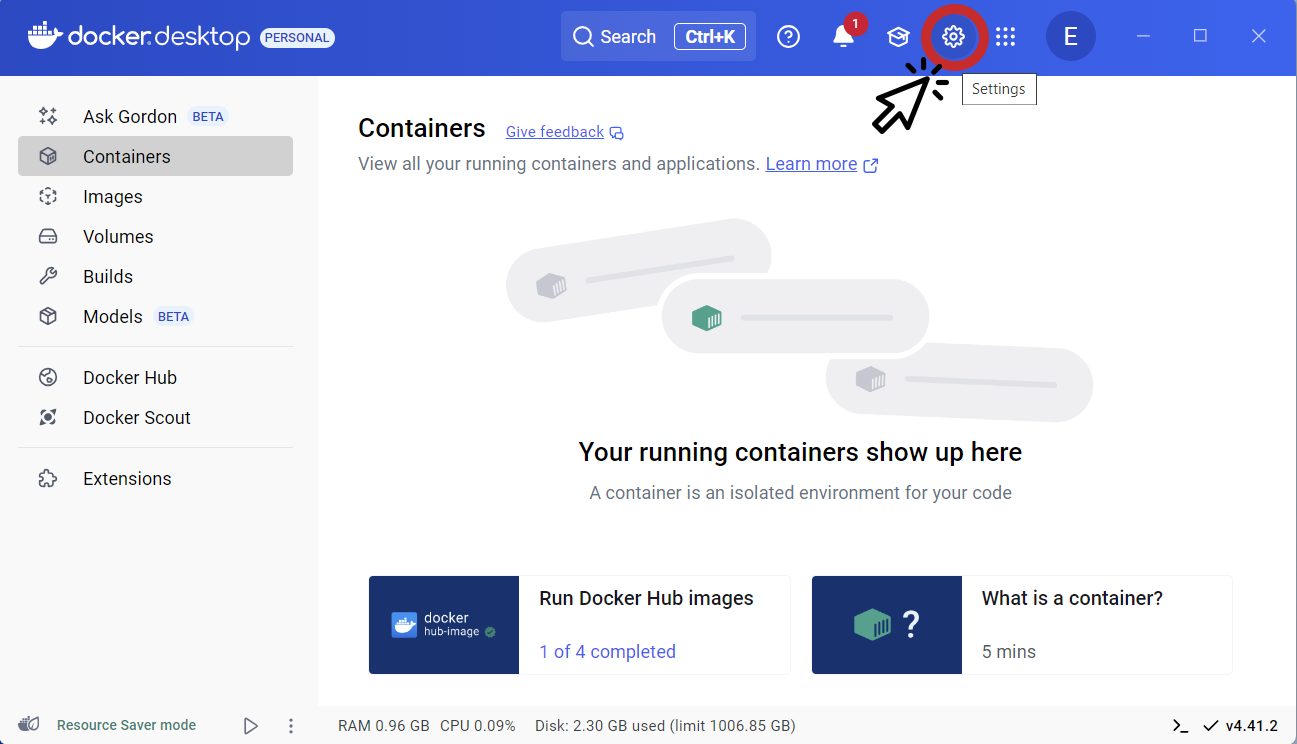cardano-up-docker-desktop-settings